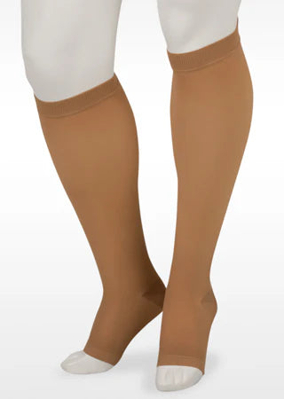Juzo Knee High Compression Socks Open Toe