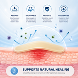 Medical-Grade Hydrocolloid Roll, Cut-to-Size