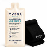 Ovena pH-balanced compression garment cleanser - fiber-safe detergent for medical compression socks