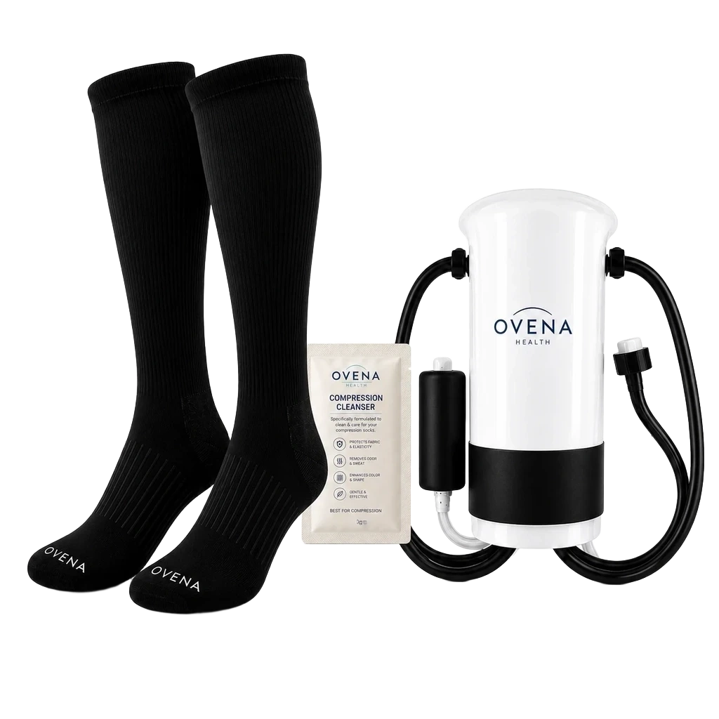Compression Starter Kit, Socks + Sock Aid + Cleanser