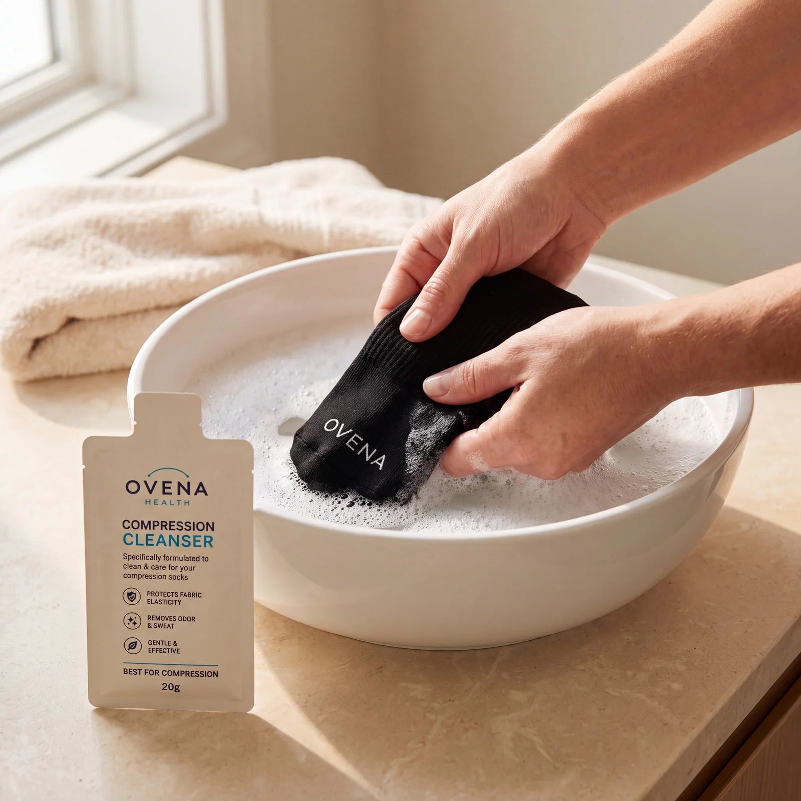 pH-Balanced Compression Garment Cleanser