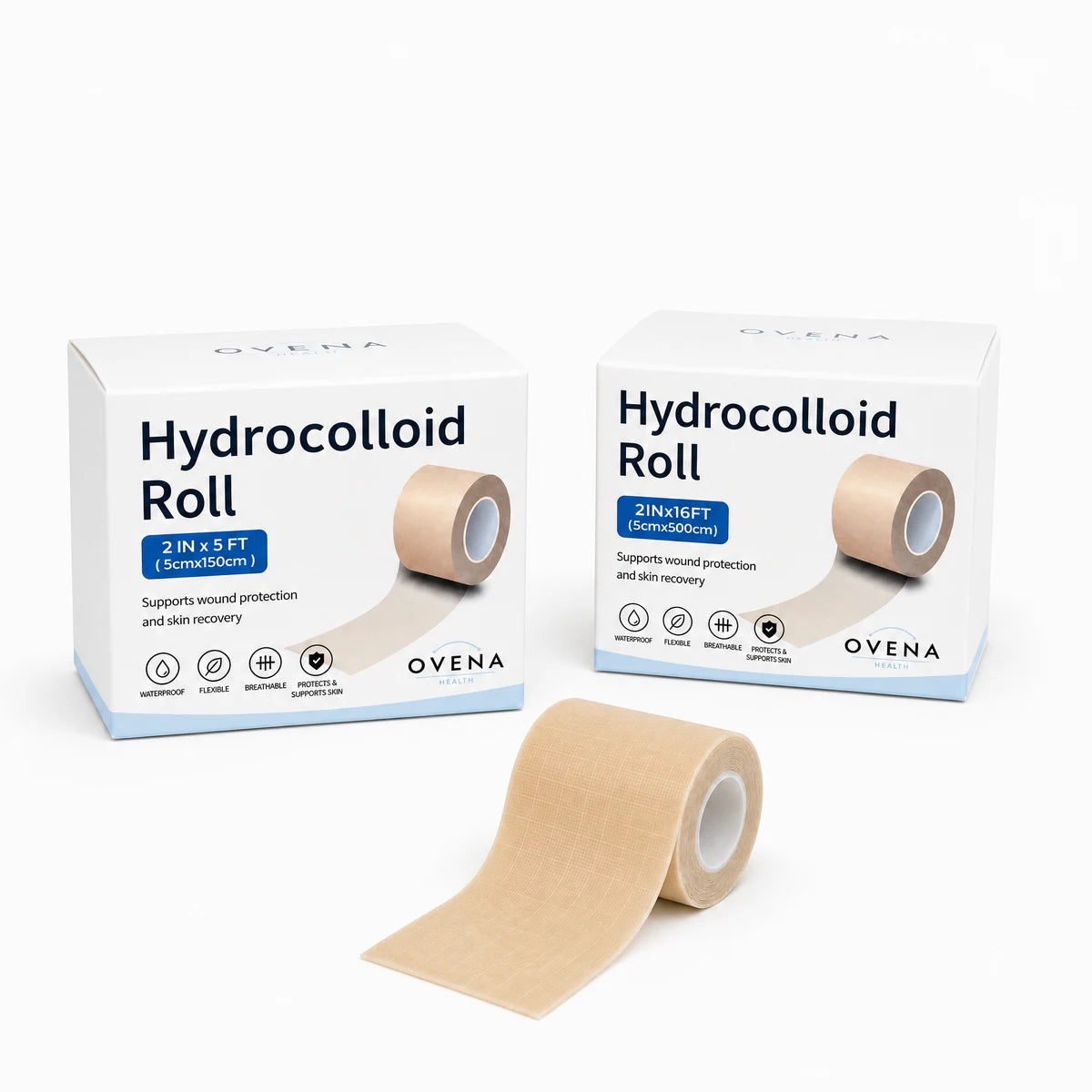Medical-Grade Hydrocolloid Roll, Cut-to-Size